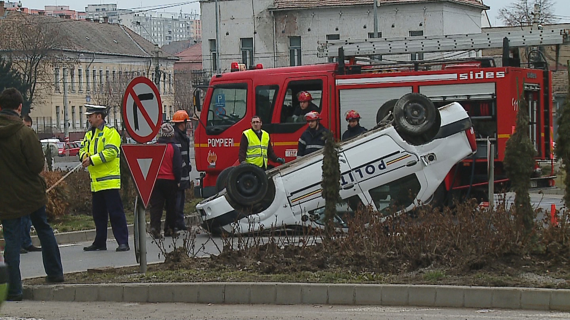 S-au grabit la o interventie, dar au ajuns sa fie vicitime