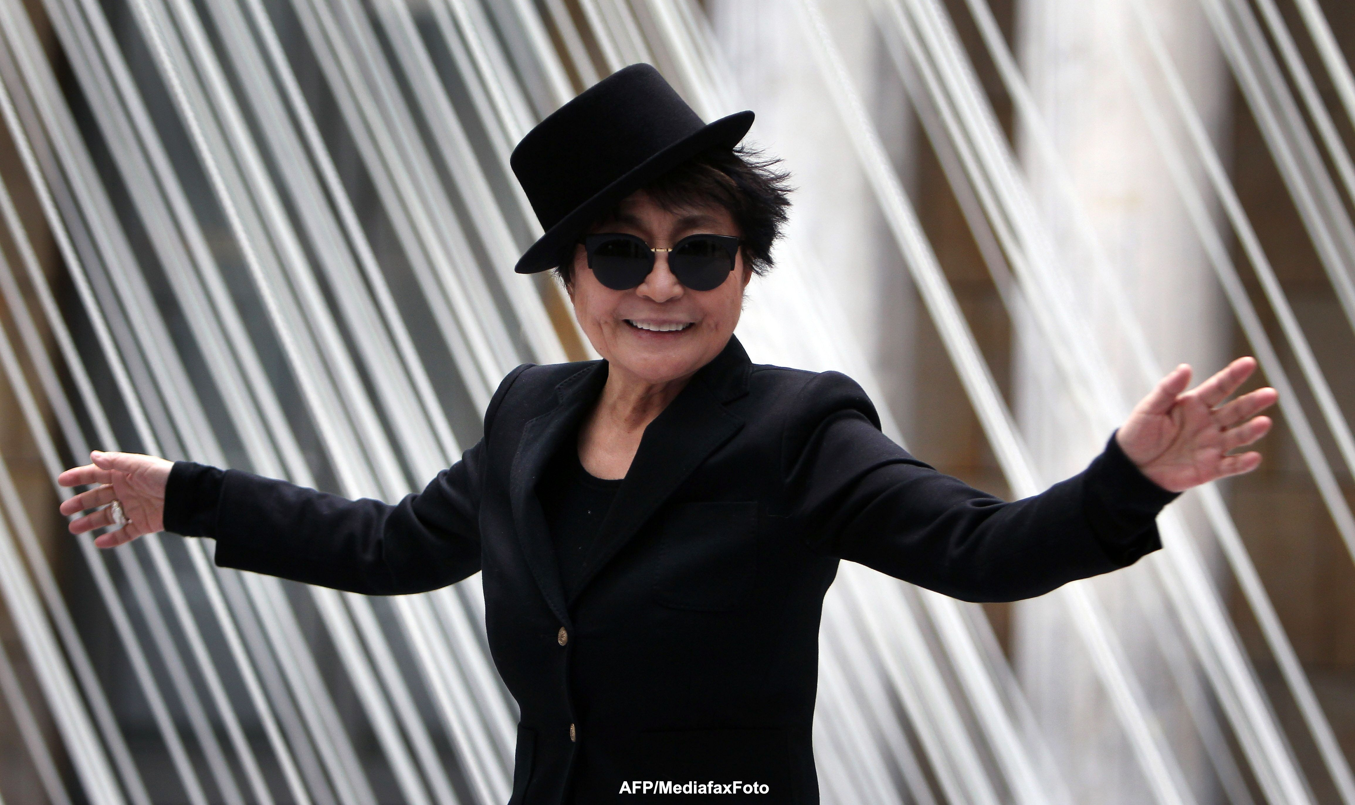 Yoko Ono a sarbatorit implinirea varstei de 80 de ani printr-un concert sustinut la Berlin