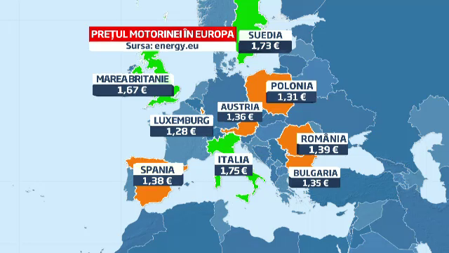 Urmeaza pragul de 7 lei. Cum au ajuns preturile carburantilor sa fie mai mari la noi decat in Vest