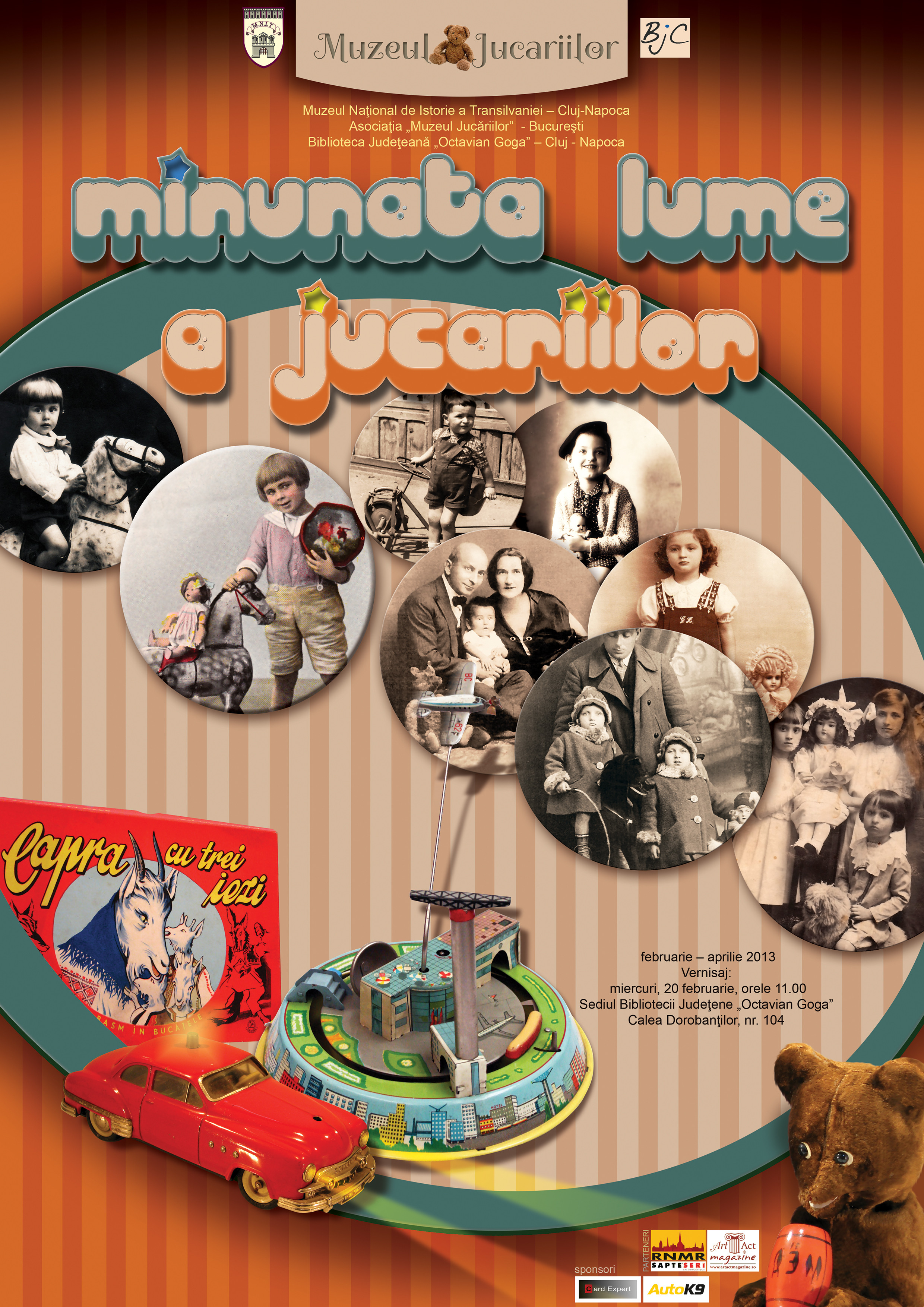 Locuitorii din Cluj, asteptati sa-si retraiasca copilaria printre jucarii vechi de peste 100 de ani