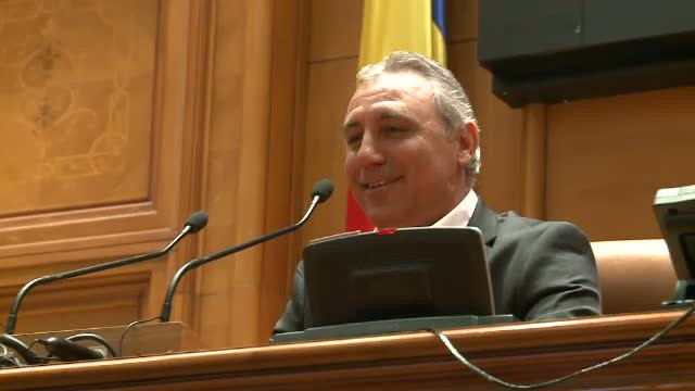 Hristo Stoicikov a vizitat Palatul Parlamentului. Ce l-a impresionat pe fostul fotbalist bulgar