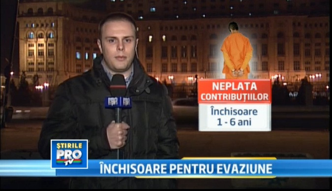 Vinovatii de evaziune fiscala nu mai scapa cu o amenda, ci vor face inchisoare. Lista noilor pedepse