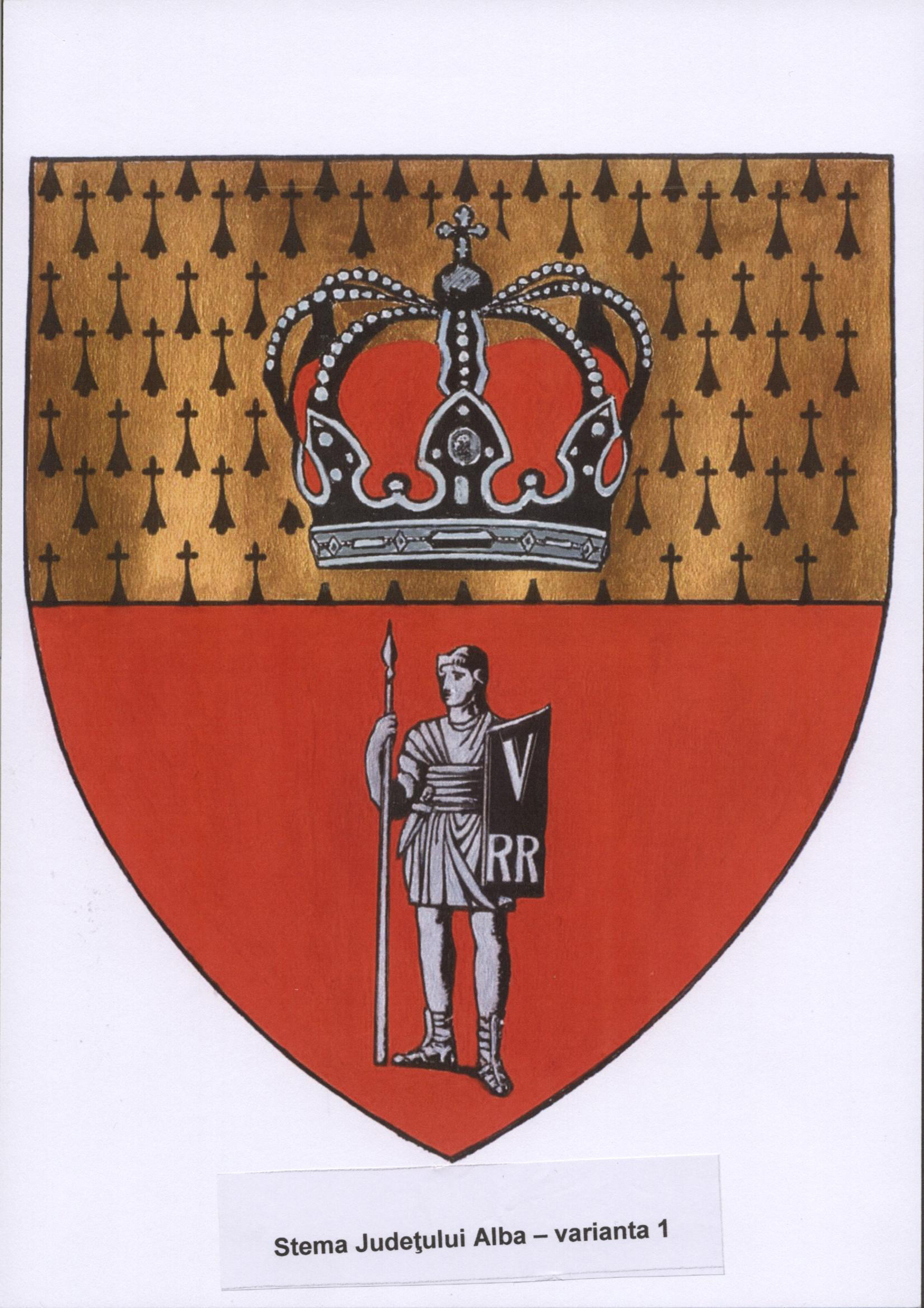 Stema judetului Alba va fi schimbata dupa doua decenii