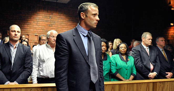 Politia a gasit testosteron si seringi la domiciliul lui Oscar Pistorius