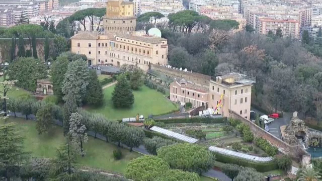 Primele imagini cu viitoarea resedinta a Papei Benedict, dupa ce va demisiona din functie