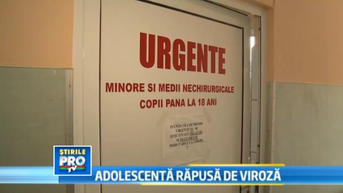 Caz tragic la Arad. O tanara de 14 ani a murit la spital din cauza unei viroze