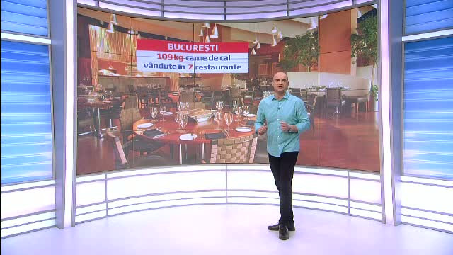 109 kg de carne de cal, in 7 restaurante din Capitala. Agentia Nationala Veterinara nu stie traseul