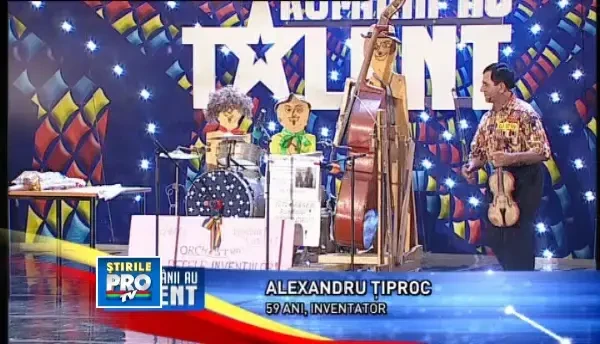 Alexandru Tiproc, regele inventiilor, concurentul care a venit sa fie