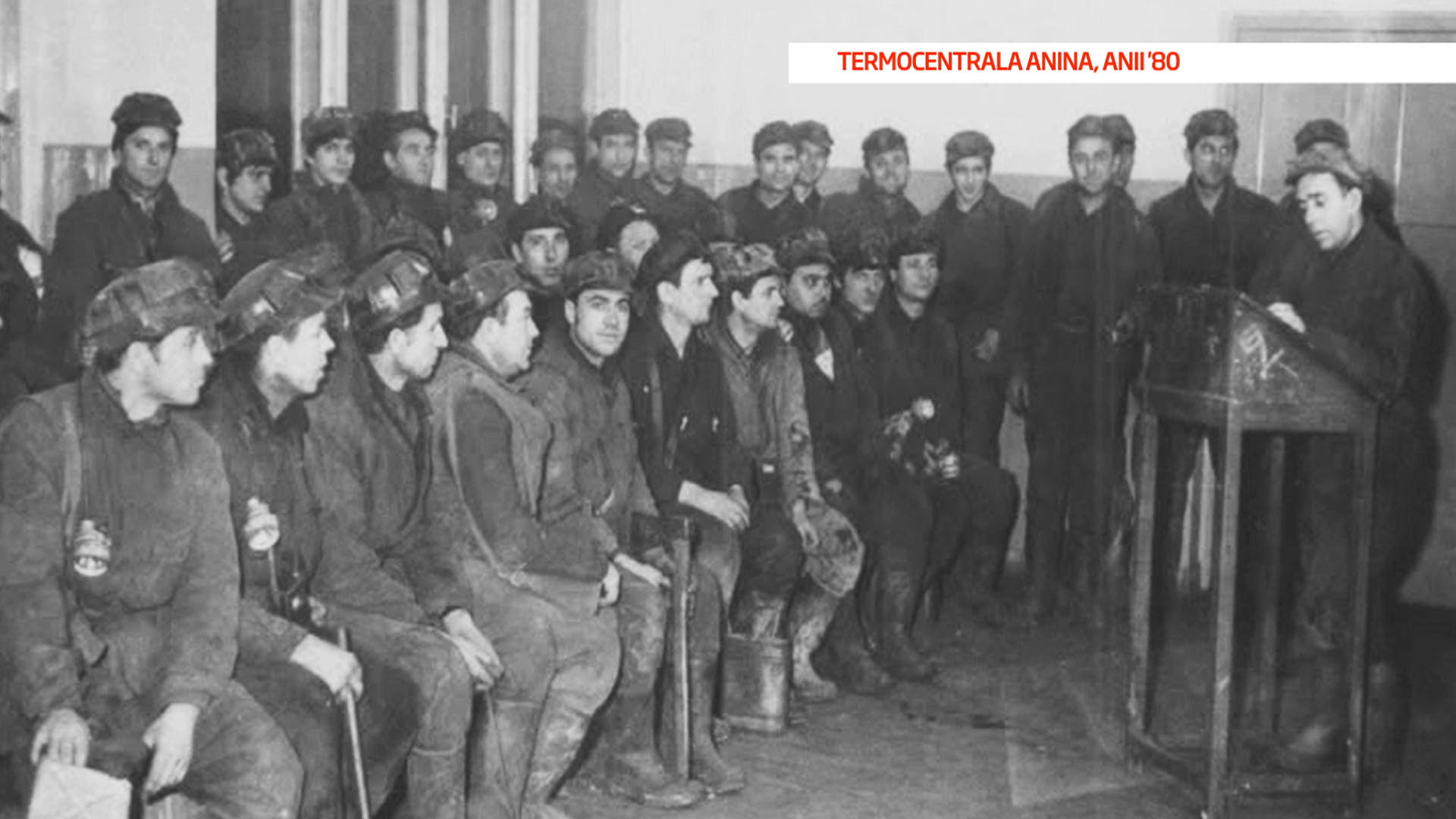 Termocentrala de la Anina, ruine, muncitori - 17