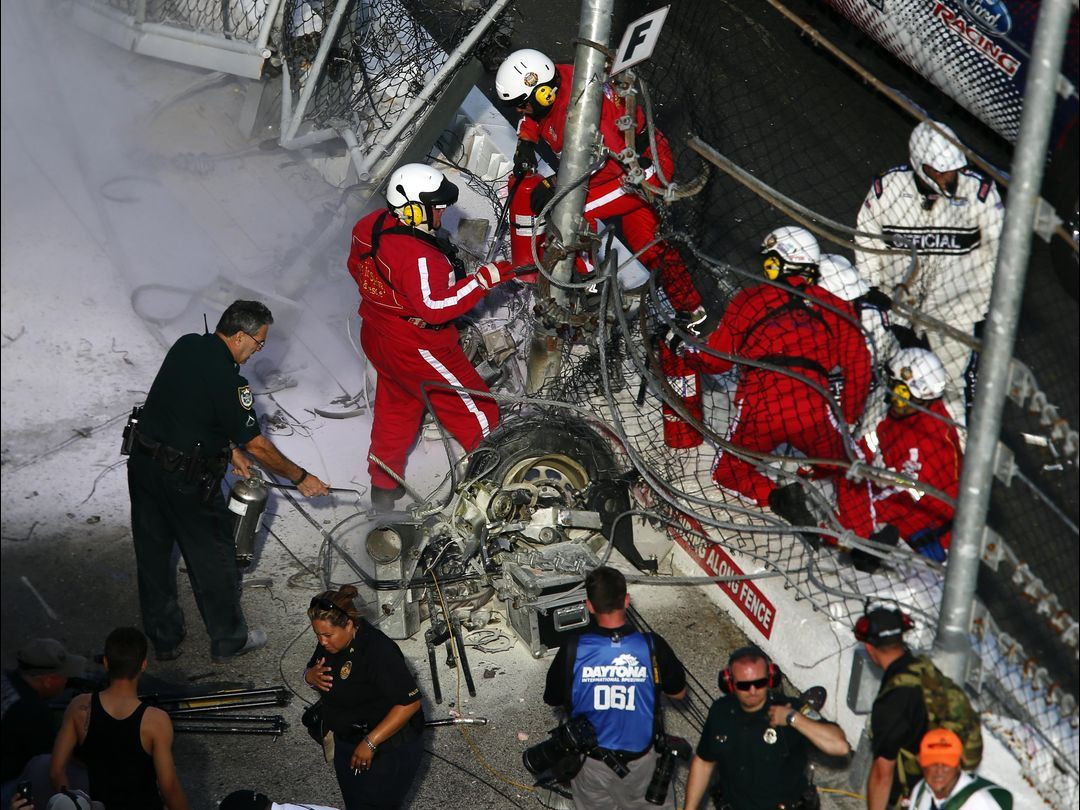Accident NASCAR Daytona - 1