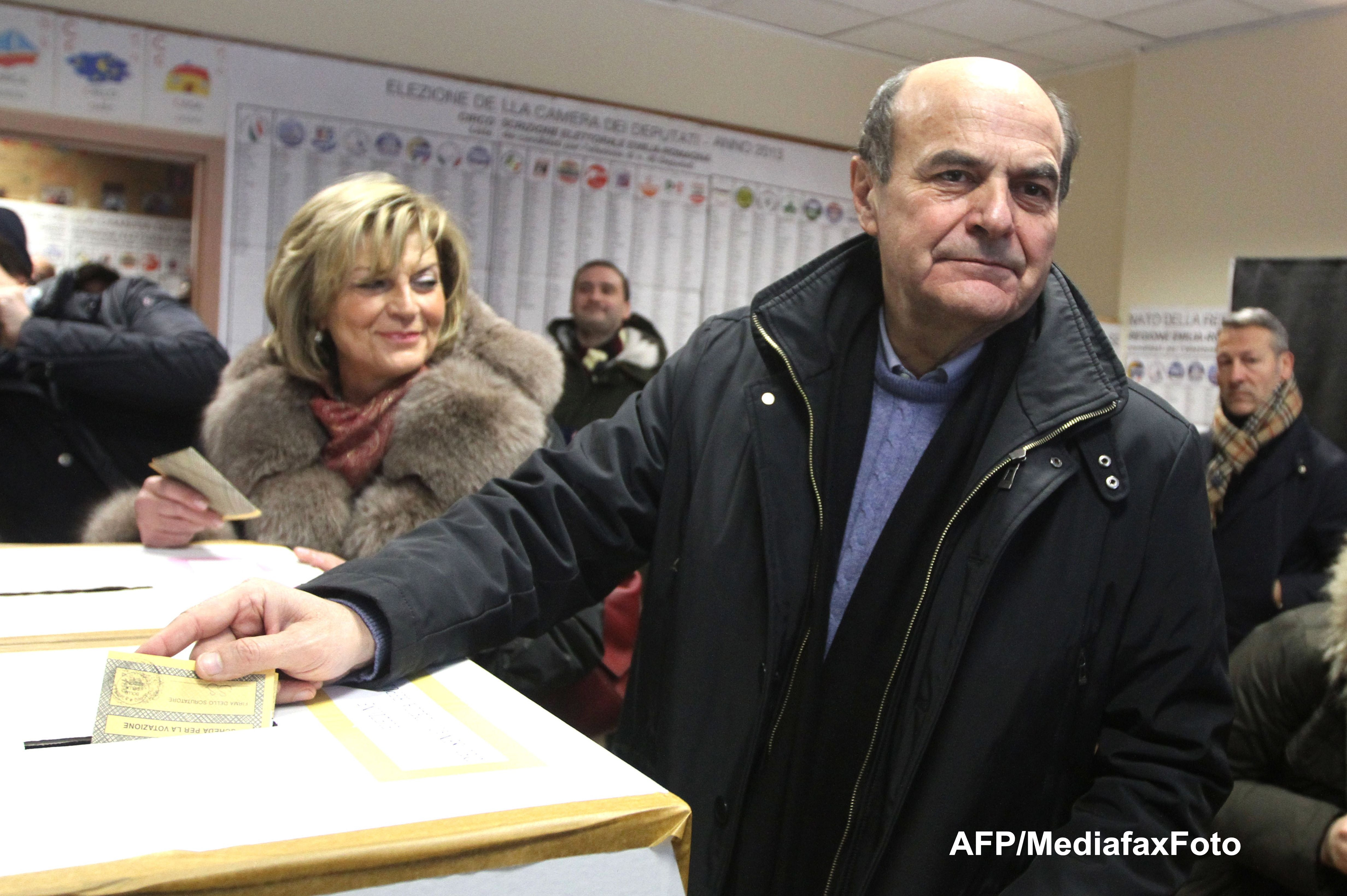 Exit-poll: Coalitia de centru-stanga este pe primul loc dupa scrutinul legislativ din Italia