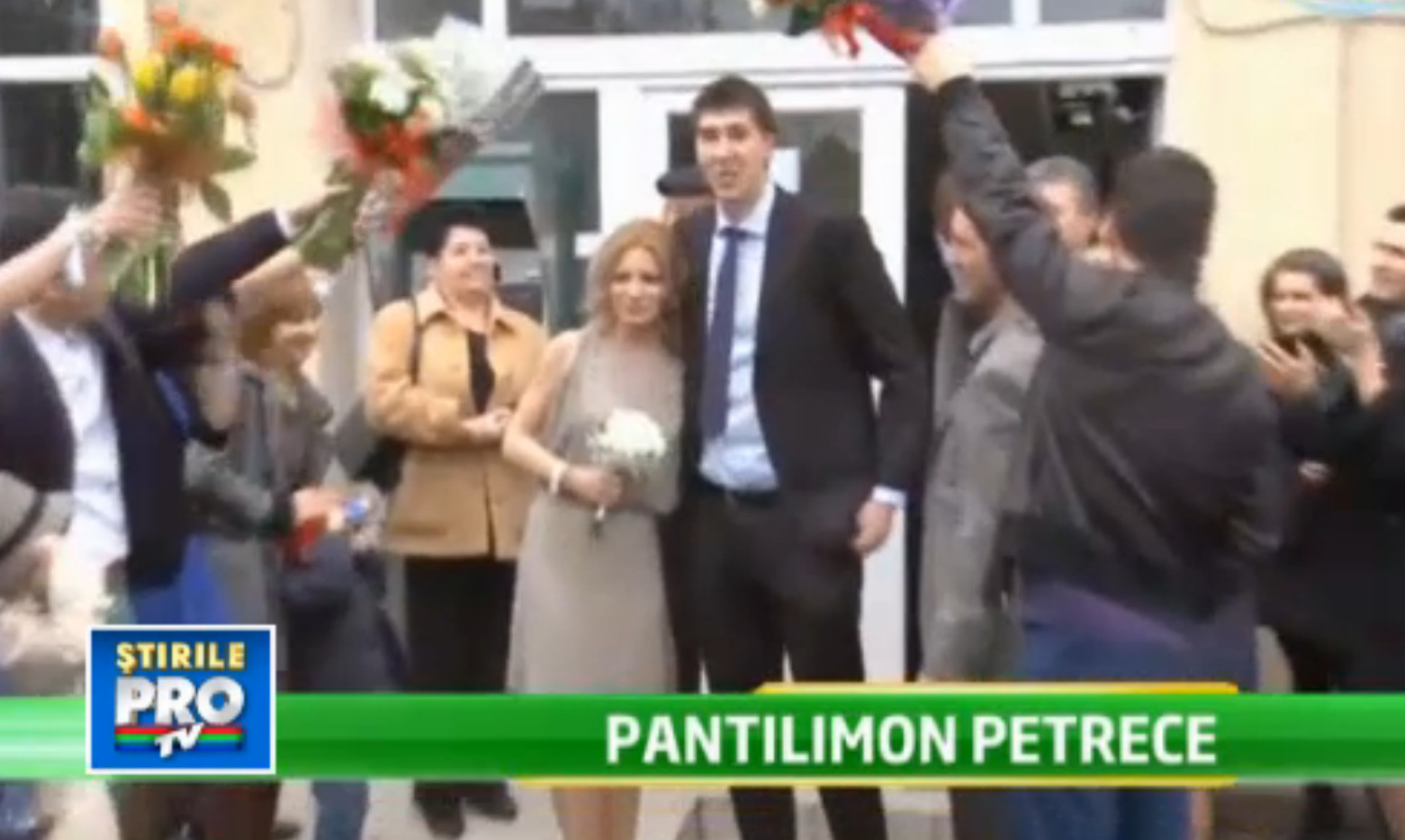 Uriasul nationalei, Costel Pantilimon s-a casatorit la Dumbravita. VIDEO