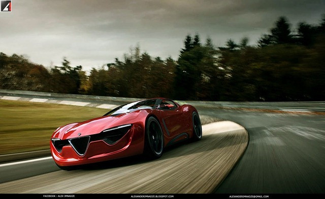 Alfa Romeo 6C Sports Coupe Concept - 2