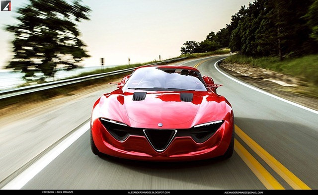 Alfa Romeo 6C Sports Coupe Concept - 3