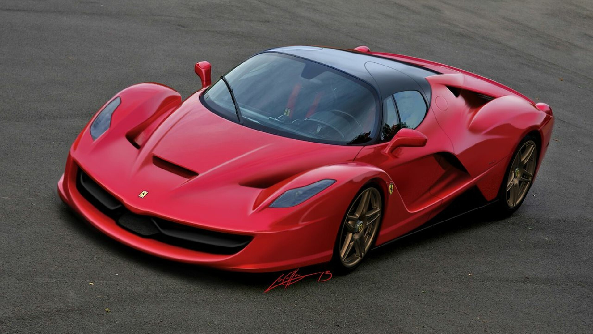 Ferrari F150 Render