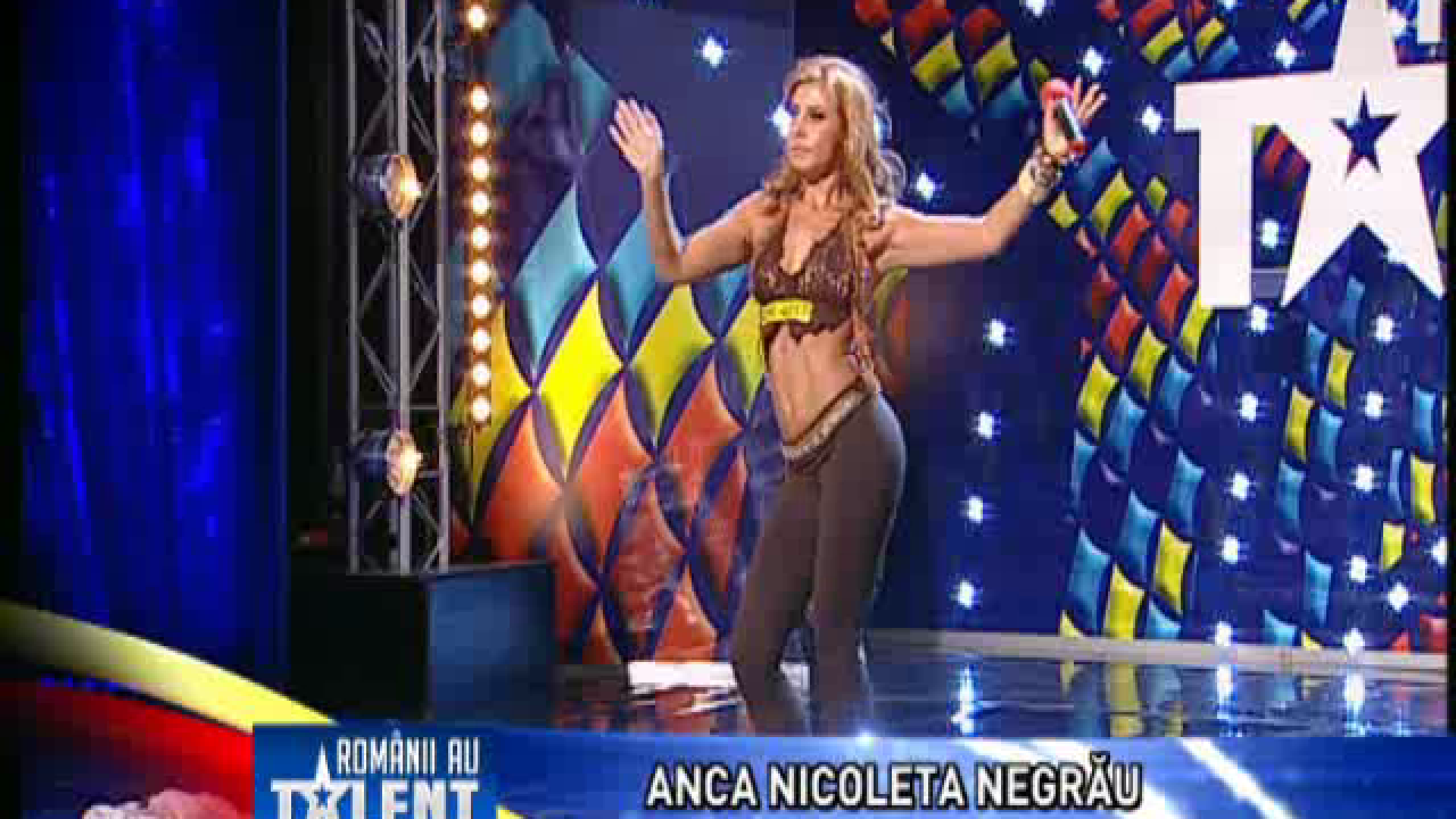 "Shakira de Romania", la Romanii au talent. Momentul care l-a cucerit total pe Mihai Petre. VIDEO