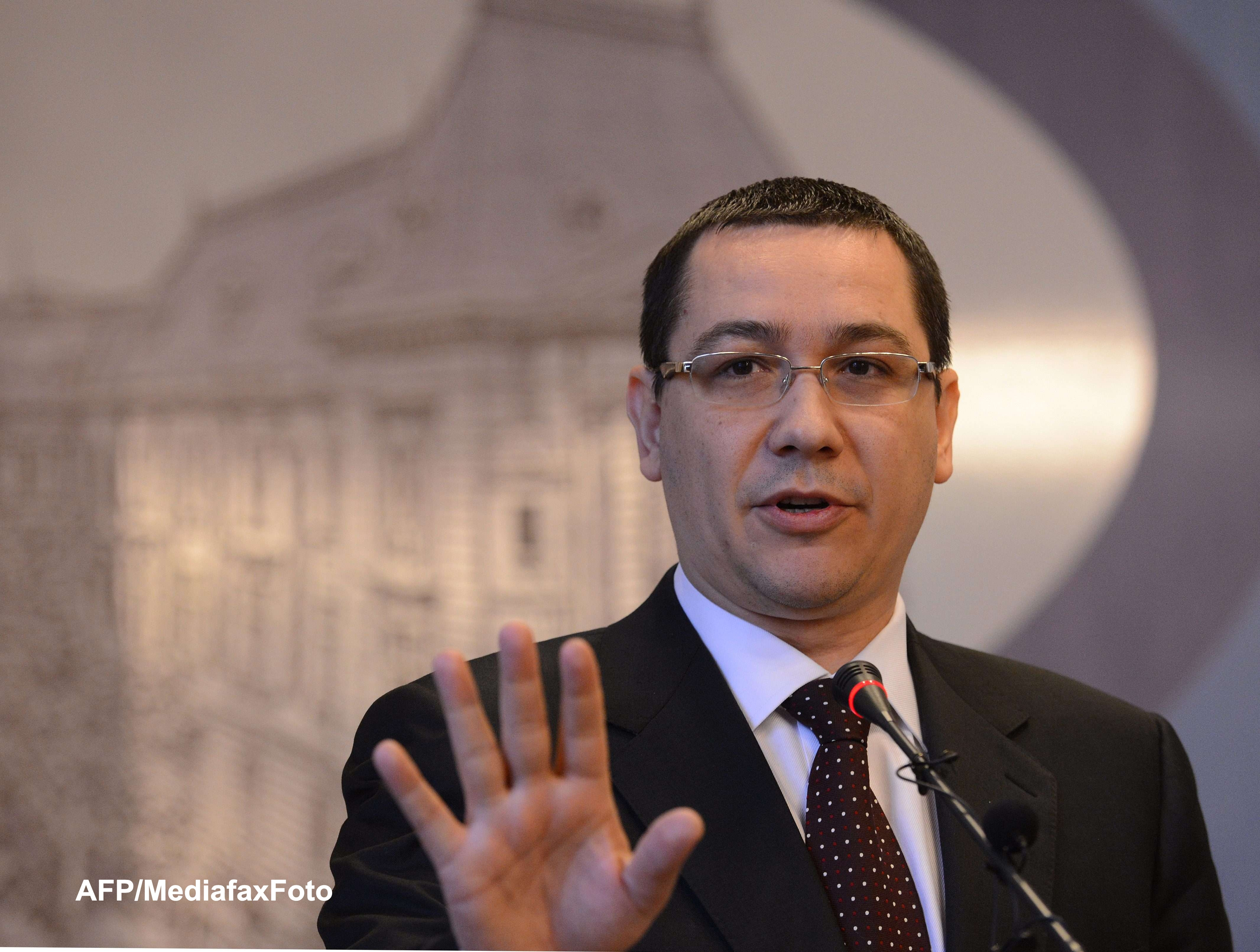 Ponta vrea ca noua Constitutie sa prevada posibilitatea confiscarii averilor nejustificate