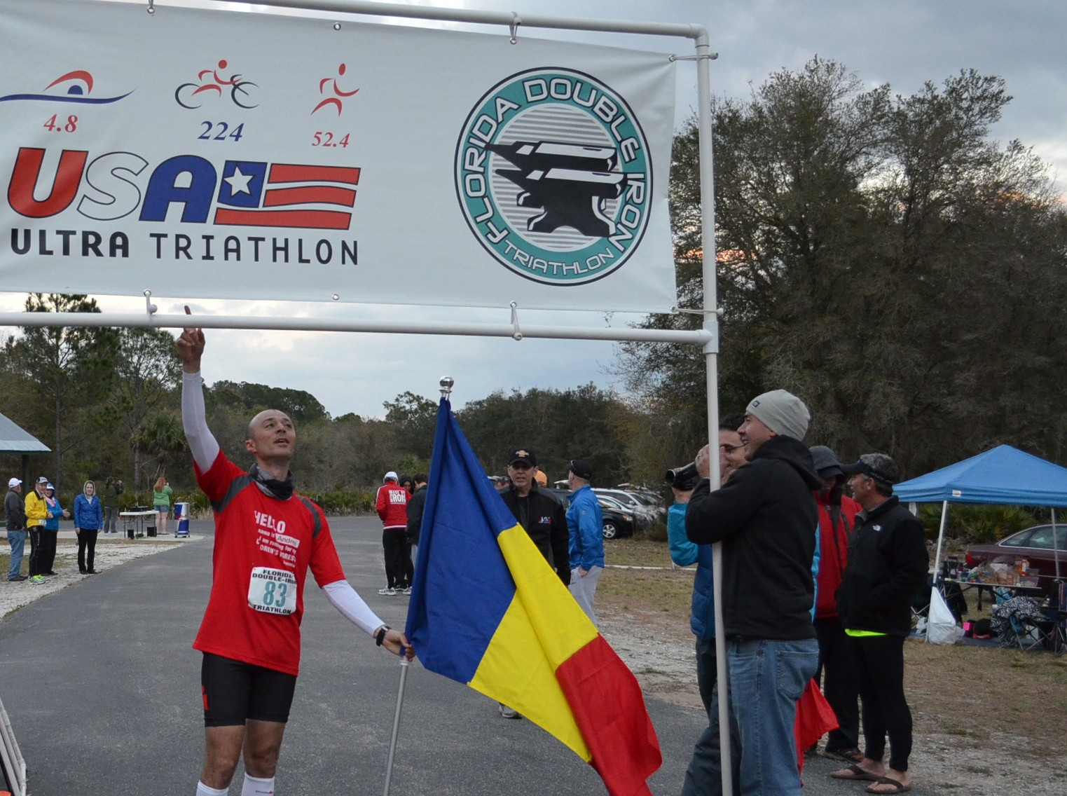 Andrei Rosu, primul roman care a terminat un ultratriatlon