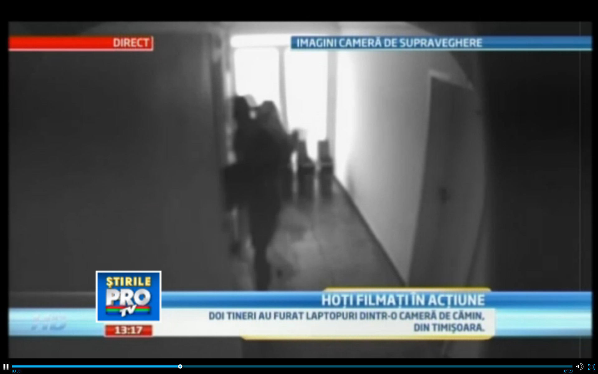 Hoti surprinsi de camerele video in timp ce furau dintr-un camin din Complexul Studentesc. VIDEO