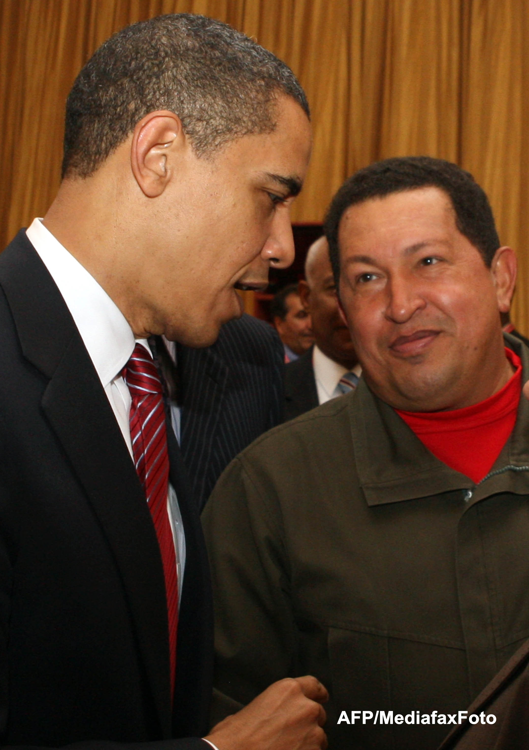 Barack Obama, Hugo Chavez