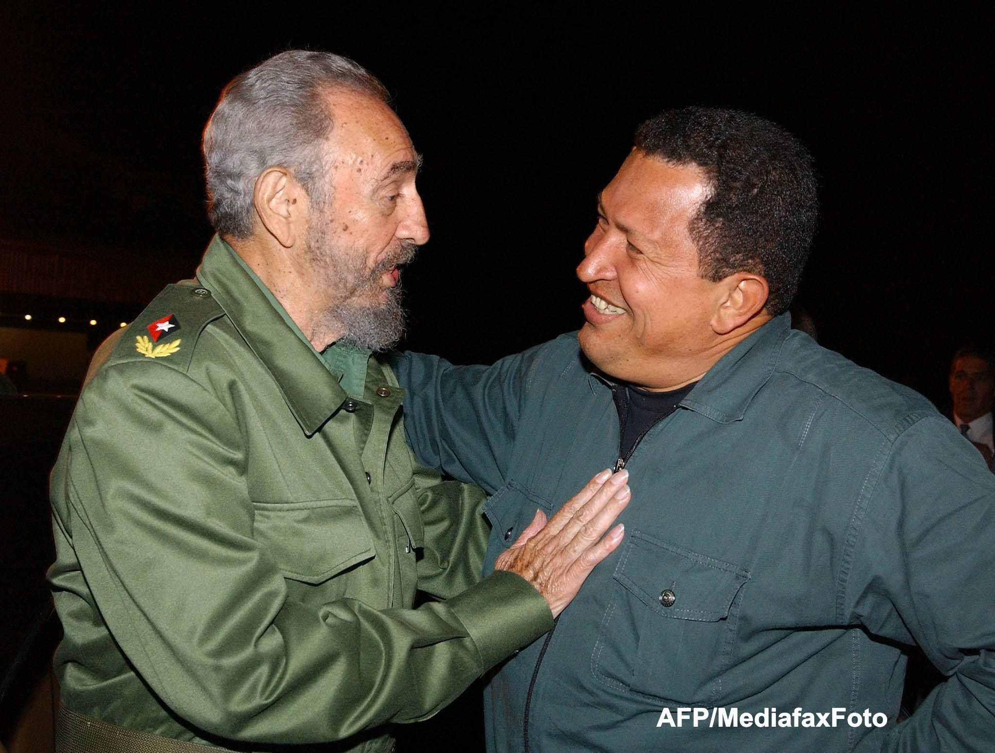 Hugo Chavez, Fidel Castro