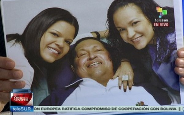 Ultima imagine cu Hugo Chavez in viata