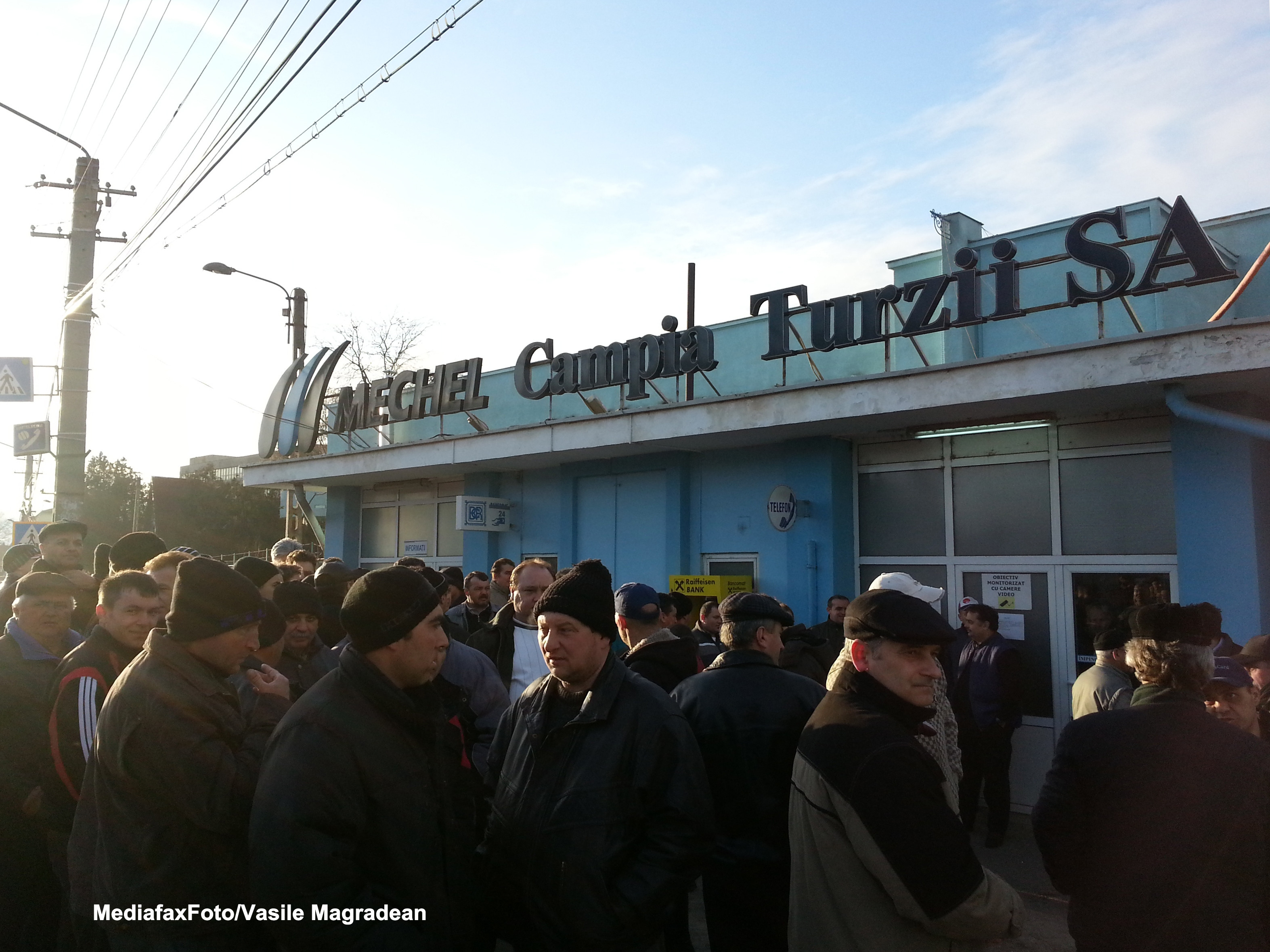 Protestatarii din Campia Turzii le-au cerut cate 1 leu soferilor care au trecut pe E60