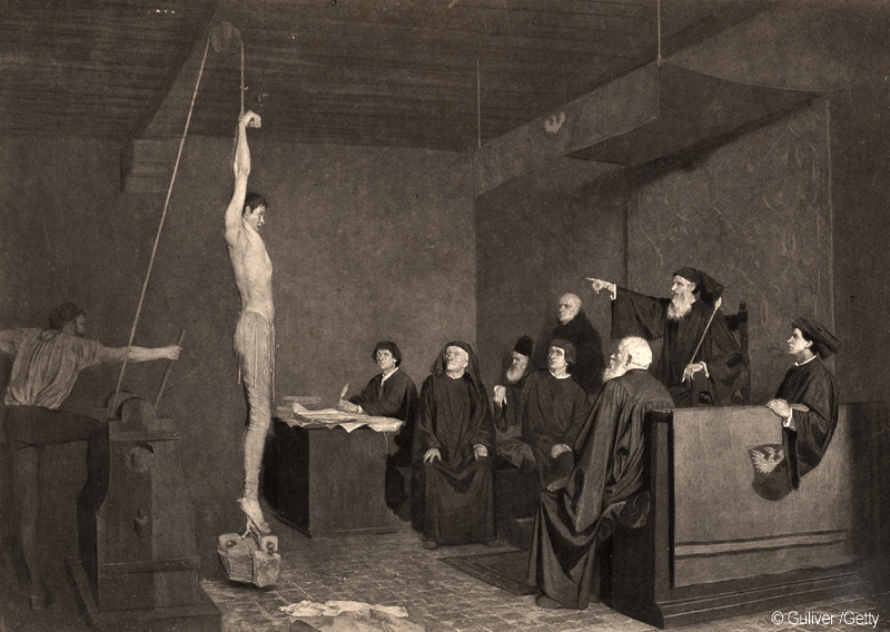 tortura, ancheta, Inchizitie