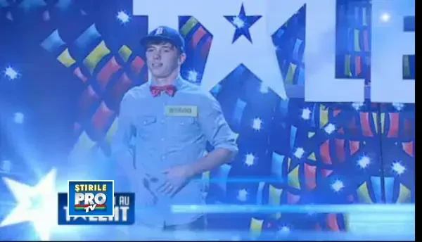 ROMANII AU TALENT. Mircea Palamari a venit din Chisinau sa ia premiul cel mare cu