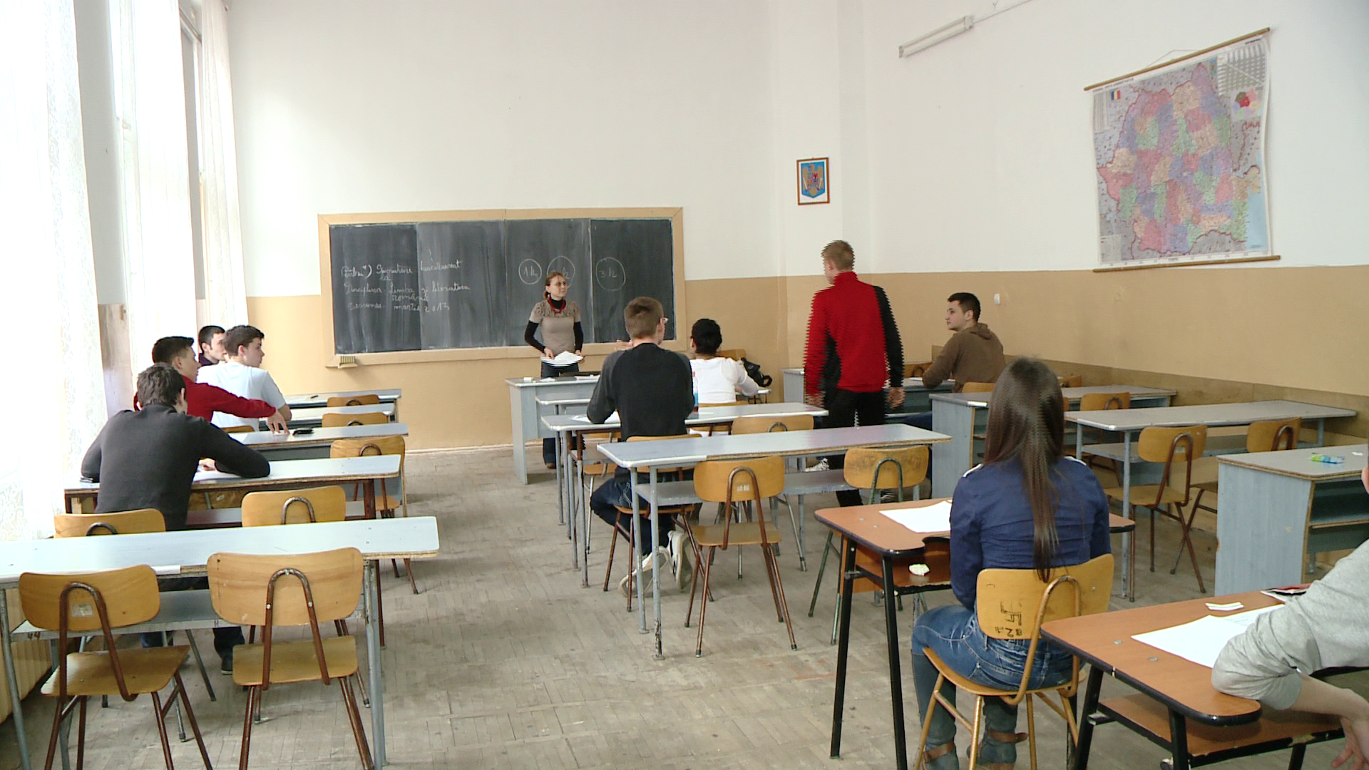 Emotii pentru elevii timiseni. Au inceput simularile examenelor de Evaluare Nationala si Bacalaureat