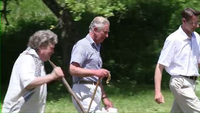 Comoara din Transilvania, promovata de printul Charles