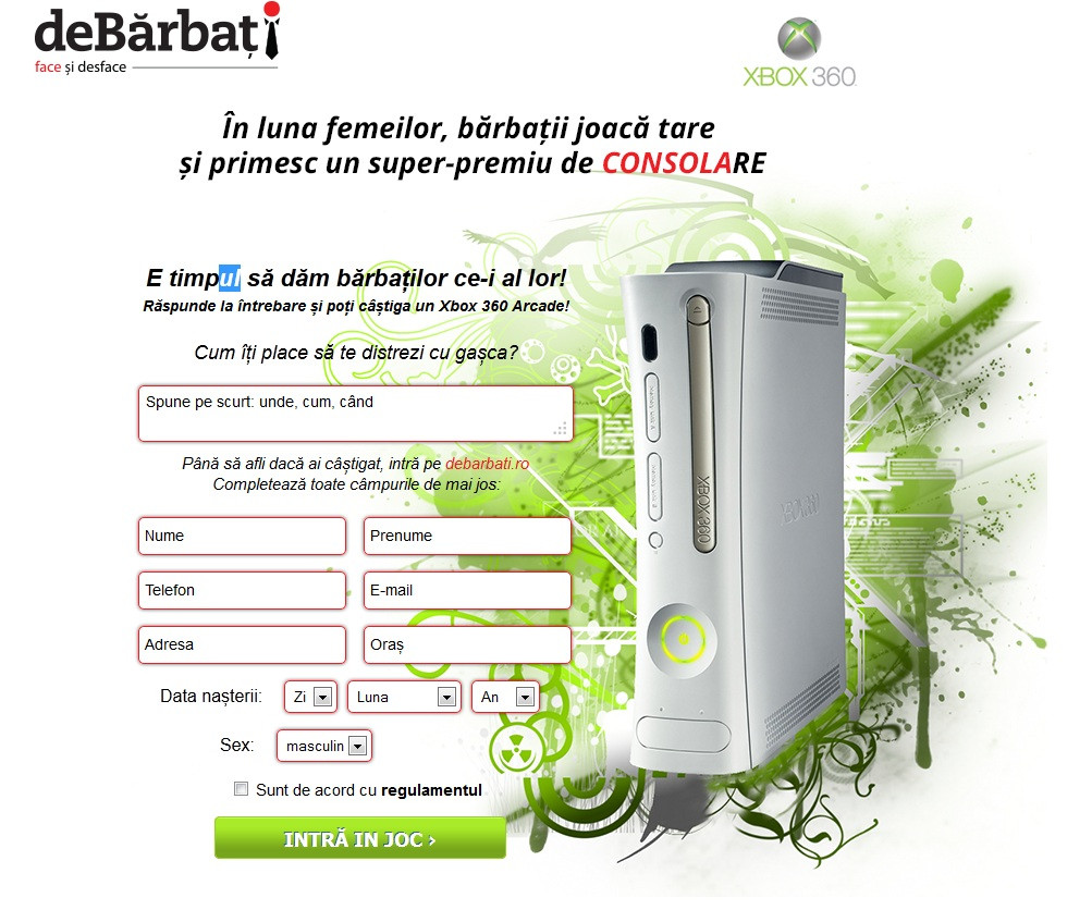 Concursul Xbox 360 Arcade s-a incheiat! Vezi cine este castigatorul: