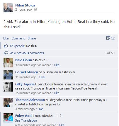 Mihai Stoica - Facebook