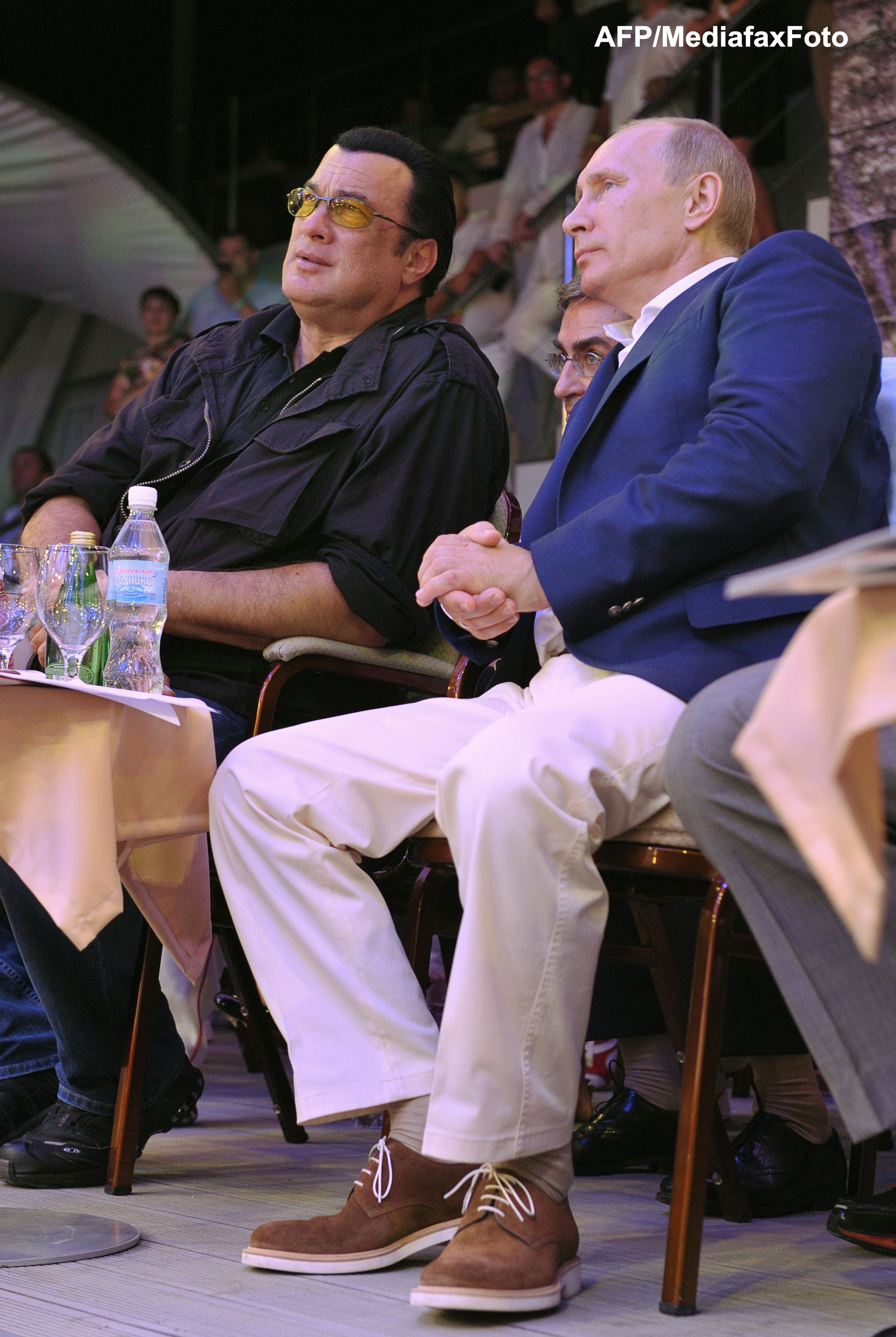 Vladimir Putin, Steven Seagal