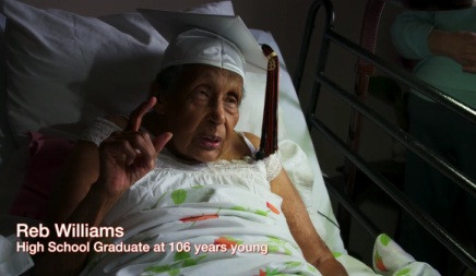 A facut pentru prima data la 106 ani ce majoritatea oamenilor face la 18. Care e secretul ei. VIDEO