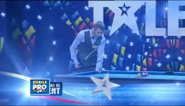 ROMANII AU TALENT. "Stai bine cu bilele, ai un simt deosebit al gaurii". Ce talent are Gabi Visoiu