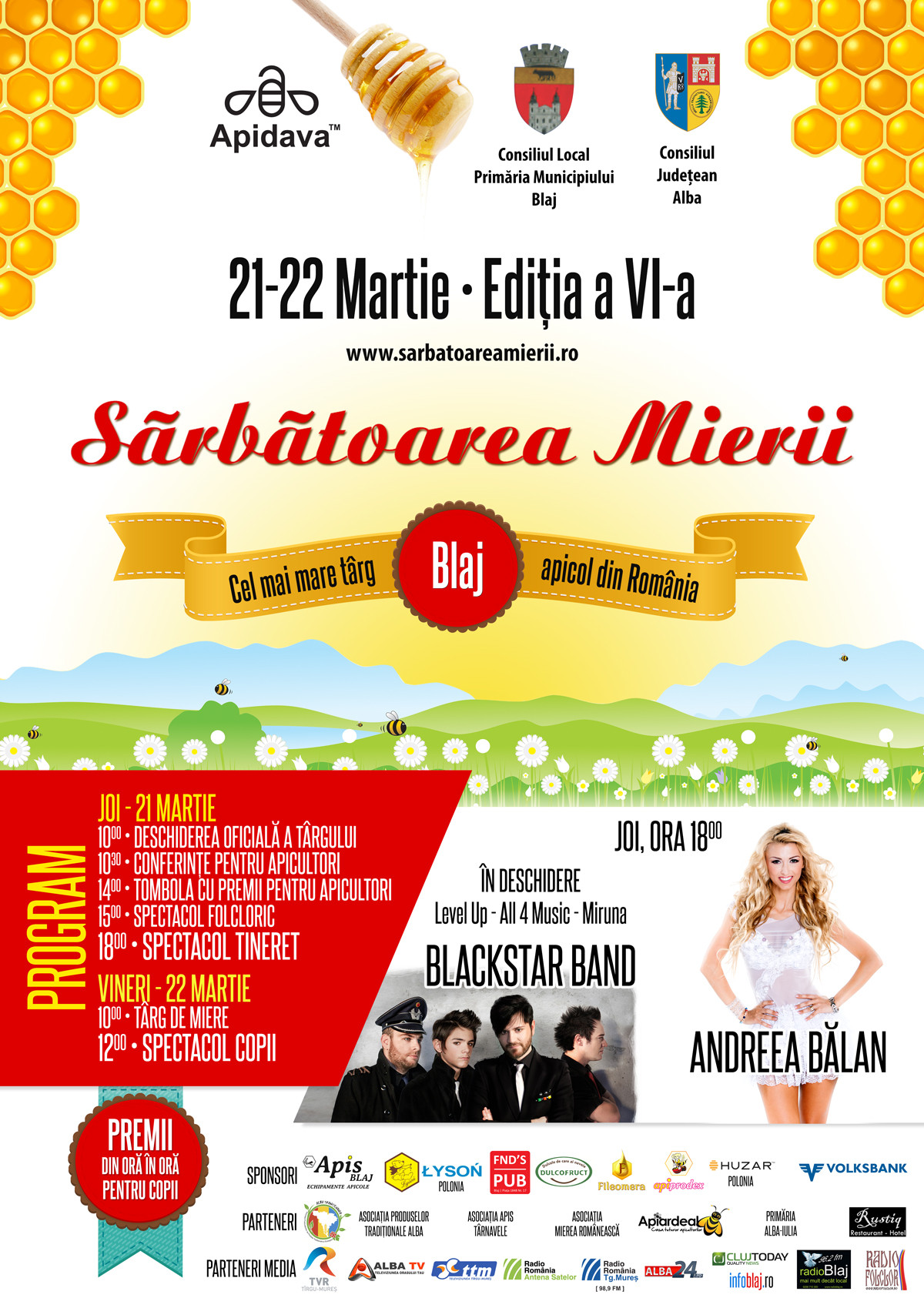 Cel mai mare targ apicol din tara isi deschide portile joi, la Blaj