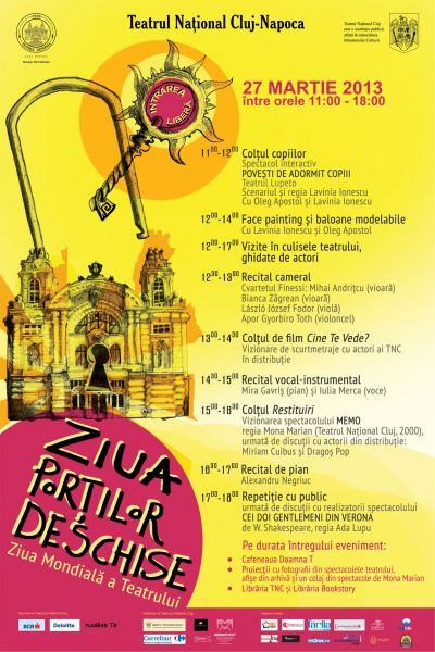 Ziua Portilor Deschise la Teatrul National Cluj-Napoca