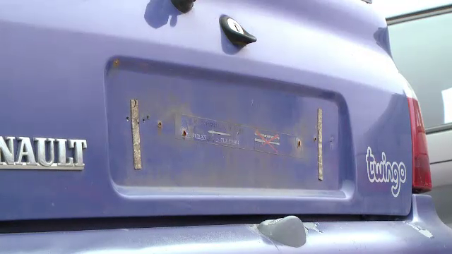 Schema "numerelor de inmatriculare". Ce fac hotii cu placutele furate de pe masini