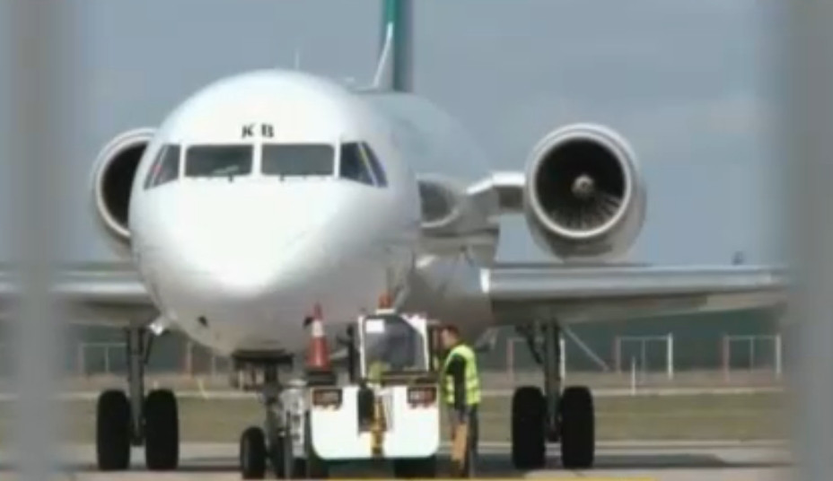 Un avion care trebuia sa ajunga la Timisoara, din Germania, s-a intors din drum