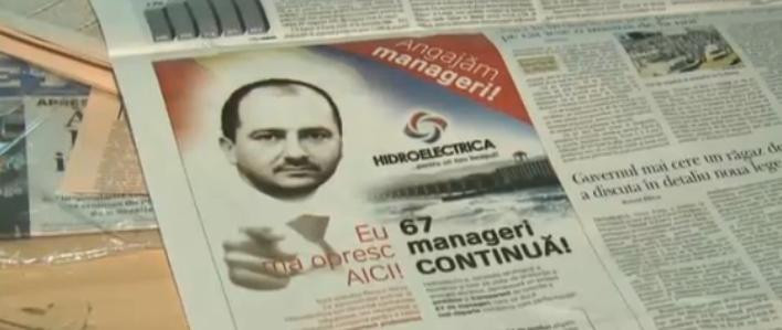 A inceput campania de recrutare a managerilor privati pentru Hidroelectrica. Ce salarii vor avea