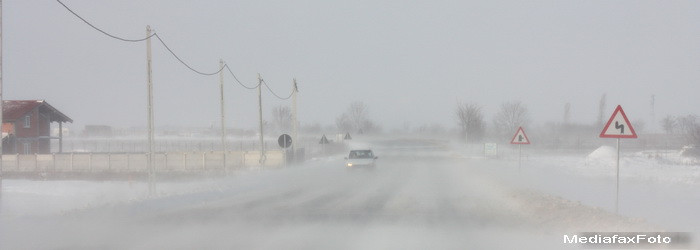 Cod galben de ninsori si viscol in Caras-Severin si Hunedoara! Muntii Banatului vor fi acoperiti de un strat gros de zapada