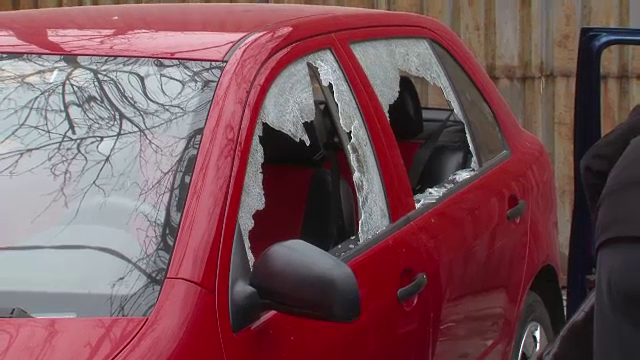 Un tanar din Targoviste cu probleme psihice va fi internat dupa ce a distrus zece masini cu o ranga