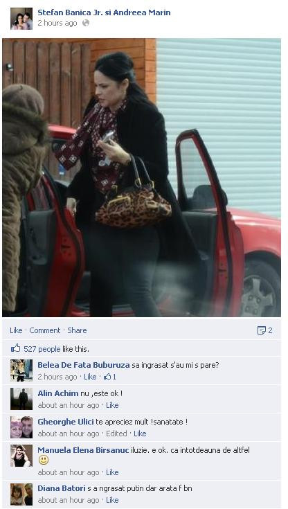 "S-a ingrasat sau mi se pare?" Ultima imagine cu Andreea Marin a luat fanii prin surprindere