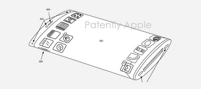 Patentul Apple pentru un posibil iPhone 6:Fara butoane, bucati din aluminiu, dar cu doua display-uri
