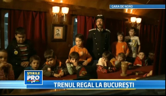 "Scoala altfel" in Trenul Regal. Elevii il pot vizita timp de o saptamana, in Gara de Nord