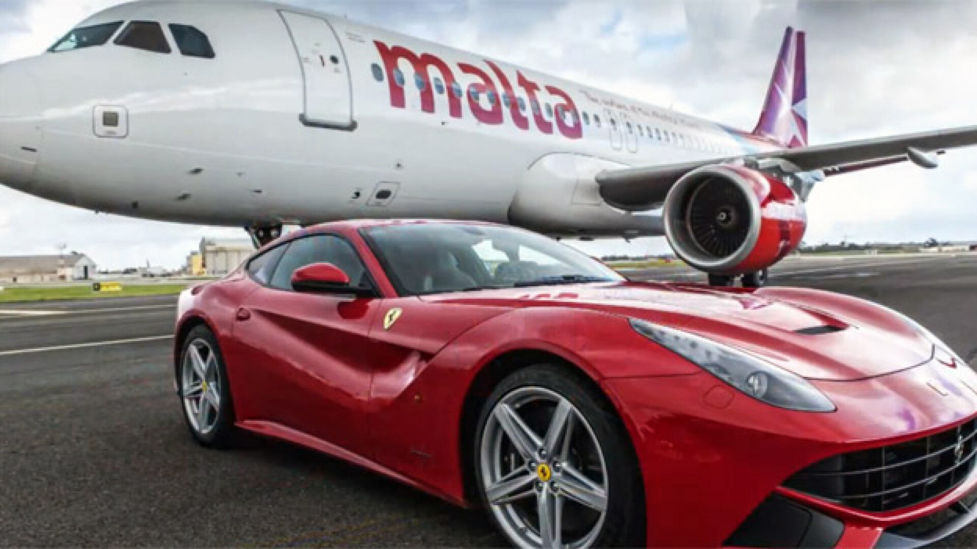 Ce-i mai rapid? Ferrari sau un Airbus?