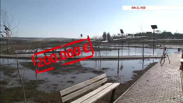 Risipa fondurilor de la stat, la tara. Sate fara utilitati, dar cu parcuri de sute de mii de euro