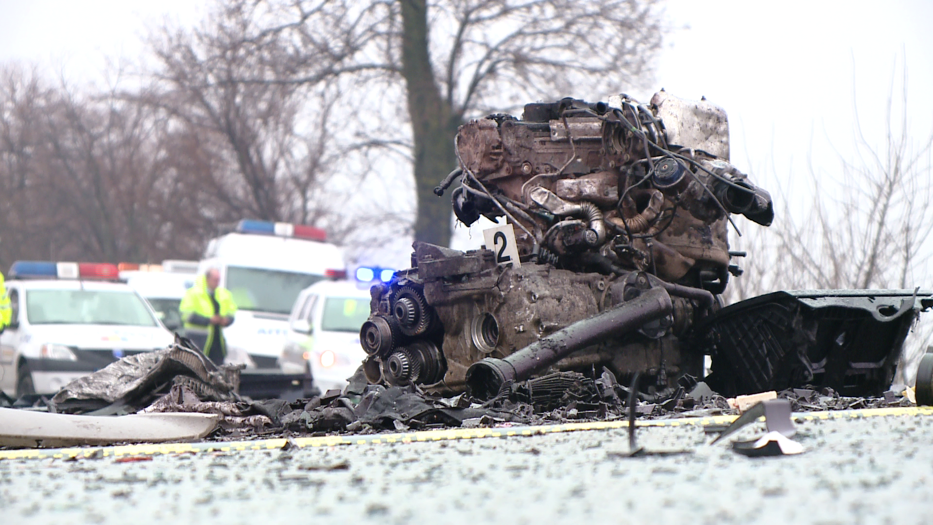 Accident mortal langa Ortisoara. Soferul unui autoturism a intrat pe contrasens si a izbit un TIR