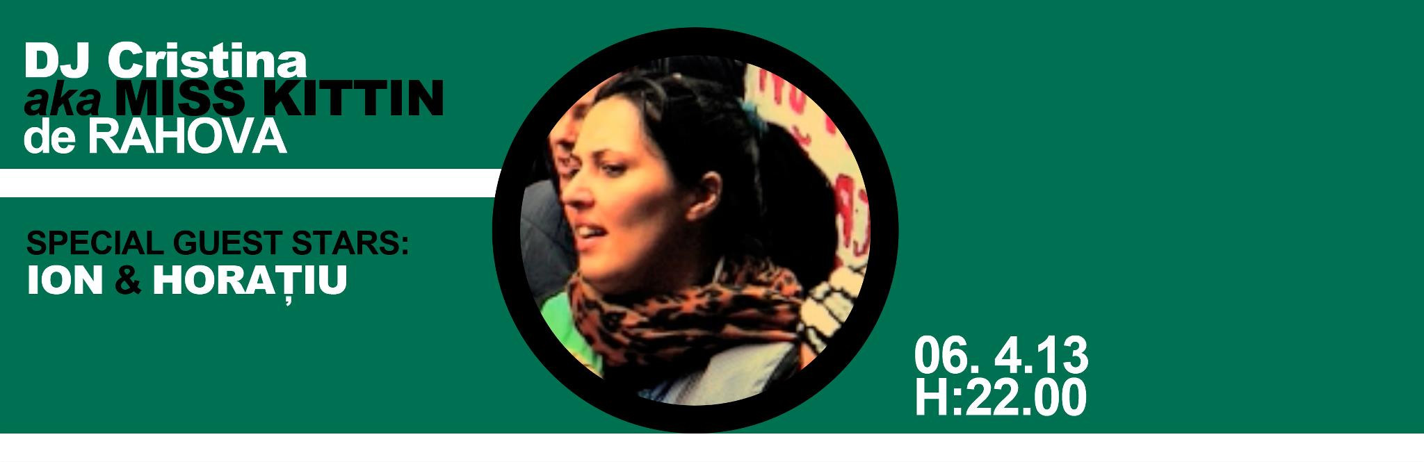 DJ Cristina aka Miss Kittin de Rahova